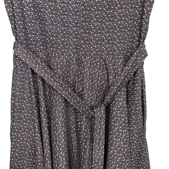 GUNNE SAX by Jessica Vintage Rare Purple Floral Prairie Dress Size 13 Sleeveless - Picture 10 of 15